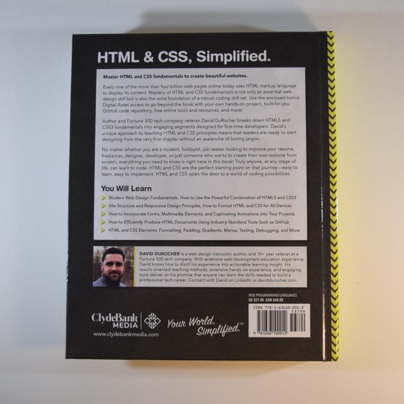 HTML / CSS QuickStart Guide : The Simplified Beginners Guide - David DuRocher gallery