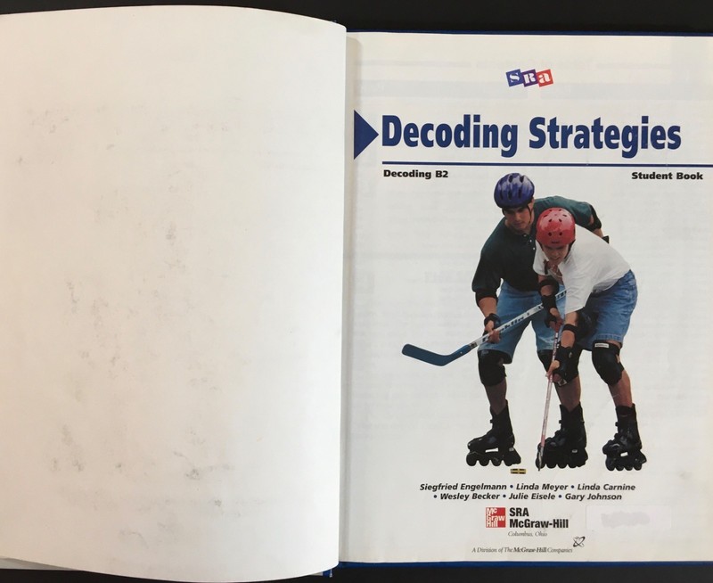 SRA Decoding B2 Strategies Stud Textbook, Workbook + Mastery Test Booklet 2002 gallery