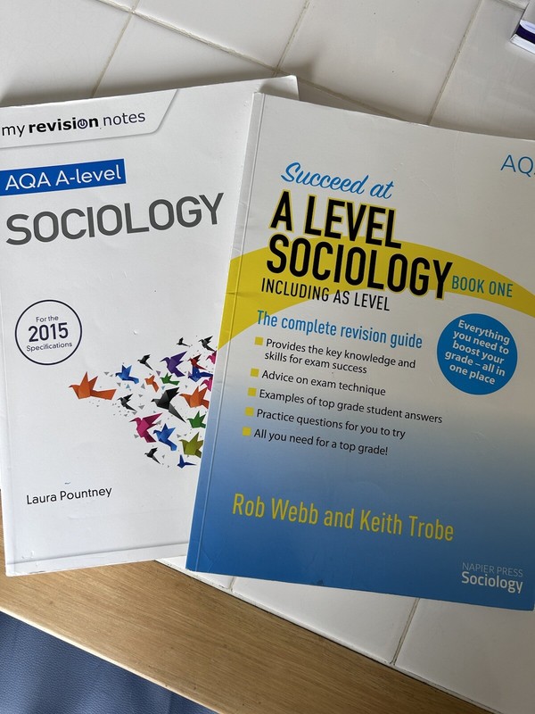 Bundle AQA A Level Sociology Complete Revision Guide AS Level Practice Questions