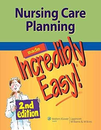 Nursing Care Planning Made – Paperback, by Lippincott Williams & – Acceptable