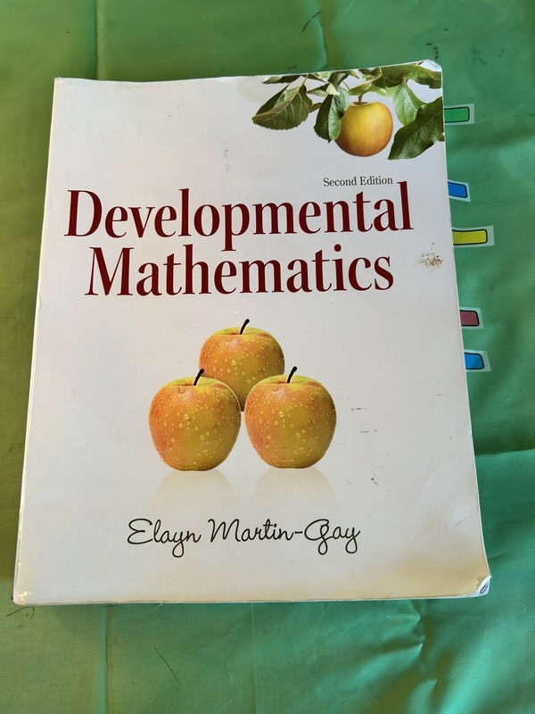 The Martin-Gay Paperback Ser.: Developmental Mathematics by Elayn Martin-Gay…