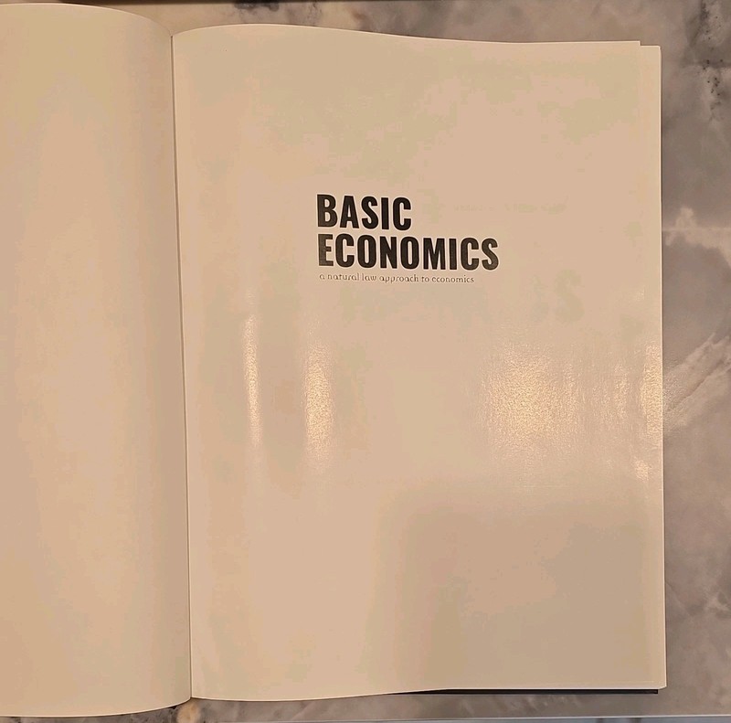 Basic Economics Fourth Edition Hardcover by Carson & Cleveland Boundary Stone gallery