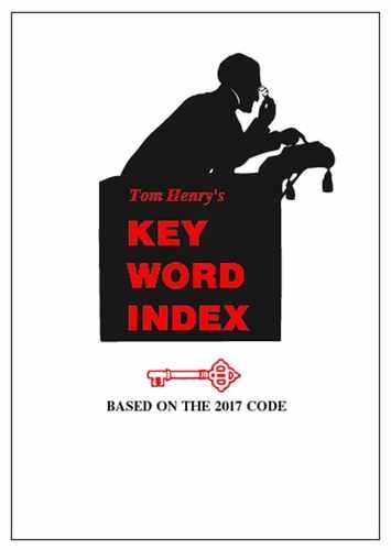 2017 Keyword Index – Paperback, by Henry Tom – Very Good