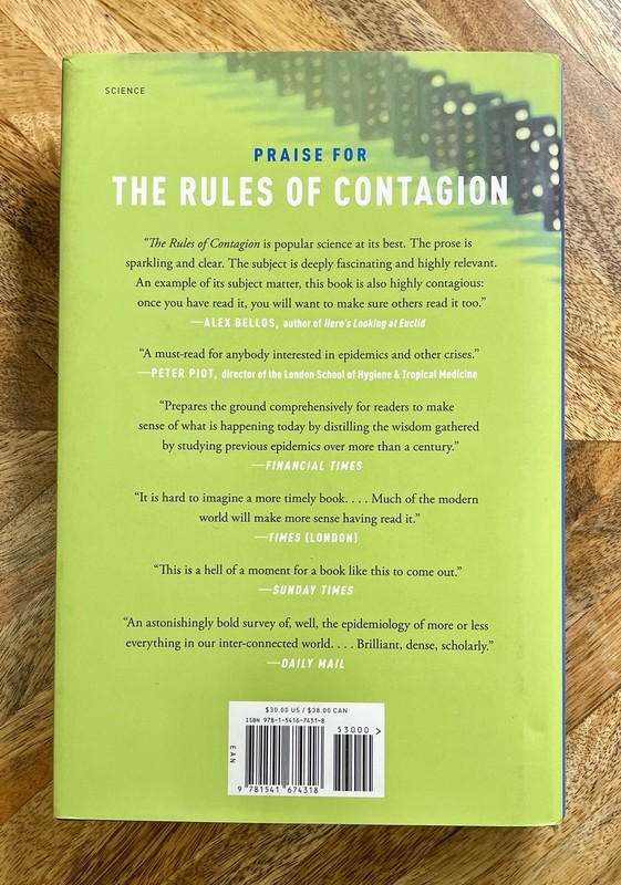 Rules of Contagion : Why Things Spread--And Why They Stop by Adam Kucharski... gallery