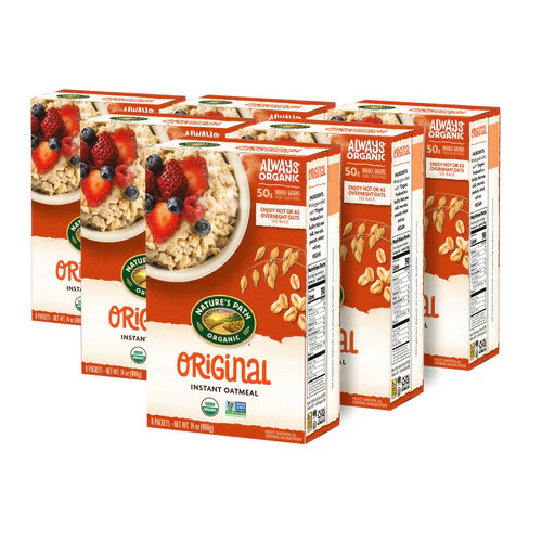 Organic Original Instant Hot Oatmeal 14 Oz(Case Of 6) By Natures Path gallery