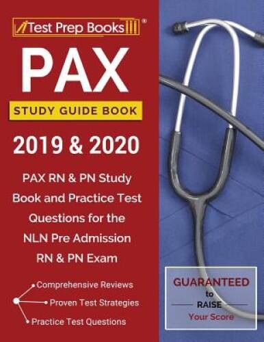 PAX Study Guide Book 2019 2020: PAX RN PN Study Book and Practi – ACCEPTABLE