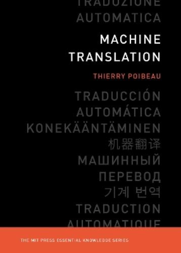 Thierry Poibeau Machine Translation (Paperback)