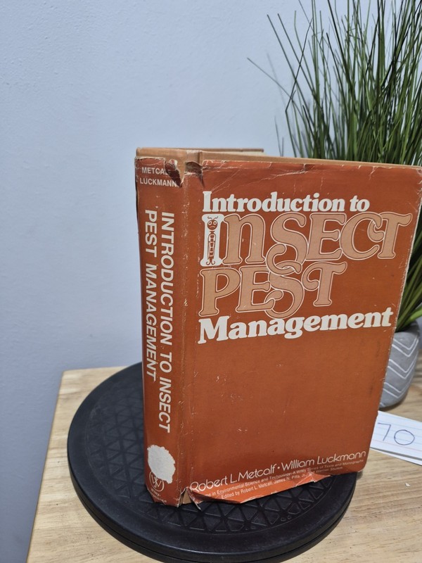 Introduction to Insect Pest Management - Robert Metcalf 1975 Vintage Insecticide gallery