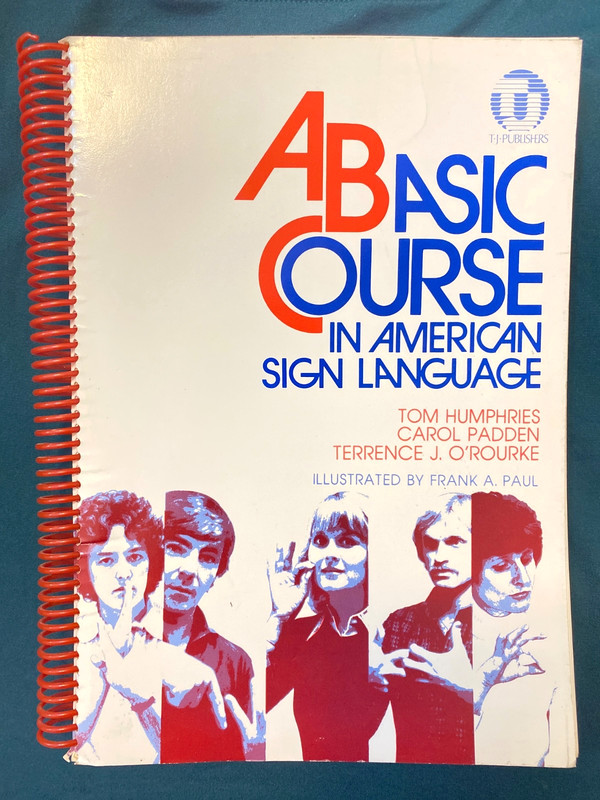 A Basic Course in American Sign Language (1987) + Student Study Guide Set