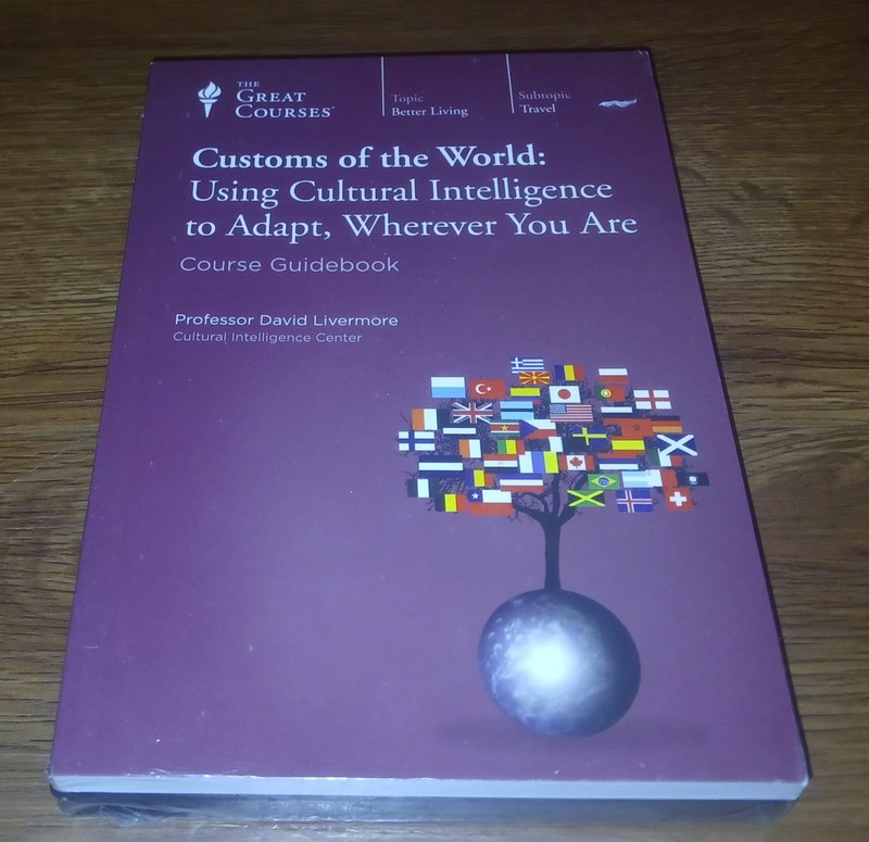 Great Courses 4 DVDs & Guidebook Customs Of The World Using Cultural New Sealed