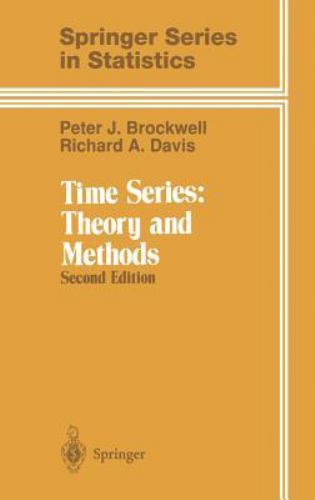 Time Series: Theory and Methods by Brockwell, Peter J.; Davis, Richard A.