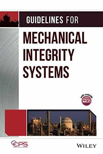 Guidelines for Mechanical Integrity – Hardcover, by CCPS (Center for – Very Good