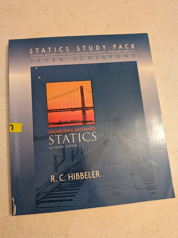 Statics Study Pack for Engineering Mechanics: Statics and Student St – GOOD