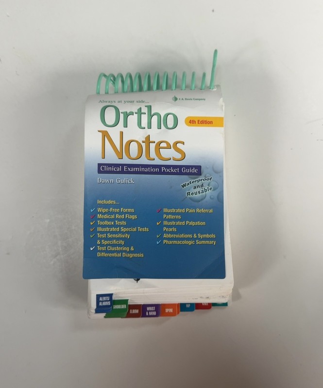Ortho Notes: Clinical Examination Pocket Guide