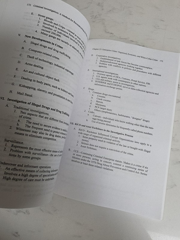 Criminal Investigation A Method For Reconstructing The Past Study Guide... gallery