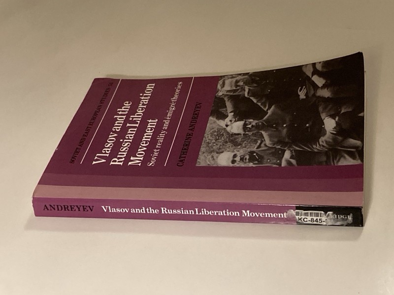 Vlasov & the Russian Liberation Movement by Andreyev; Cambridge Paperback, VG gallery