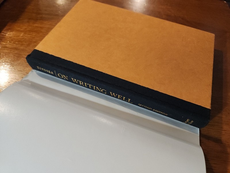 1980 On Writing Well by William Zinsser (HCDJ, Second edition) gallery