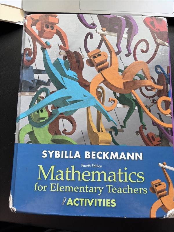 Mathematics for Elementary Teachers Hardcover, by Beckmann Sybilla - 4th Edition gallery