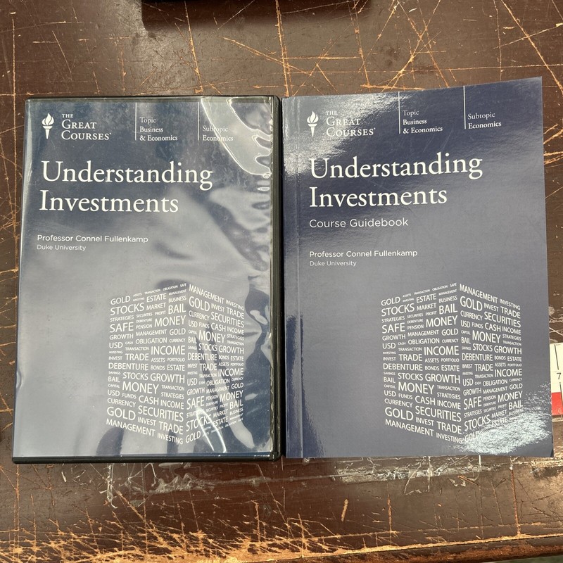 Understanding Investments – Great Courses DVD / Book Set