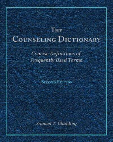 Counseling Dictionary, The (2nd Edition) – Paperback – VERY GOOD