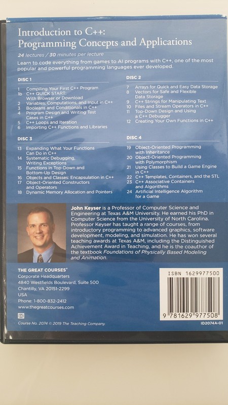 Introduction to C++ : Programming Concepts and Applications by John Keyser... gallery