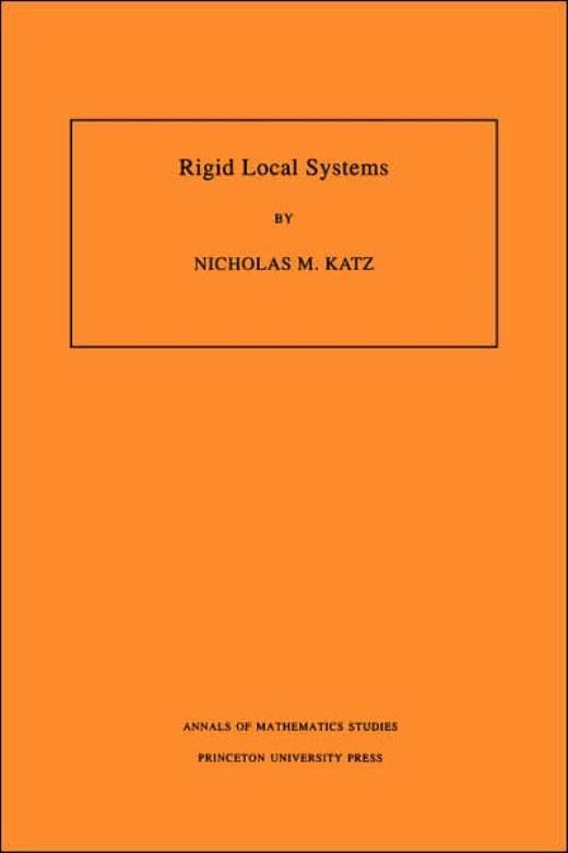 Rigid Local Systems (Am-139), Volume 139