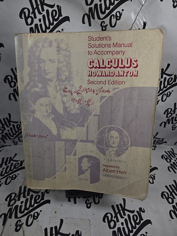 Calculus with Analytic Geometry – Paperback, by Howard Anton
