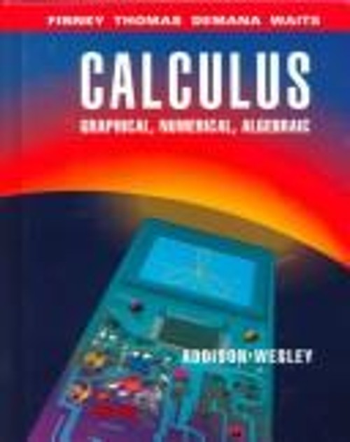 Calculus Hardcover Martha I. Finney