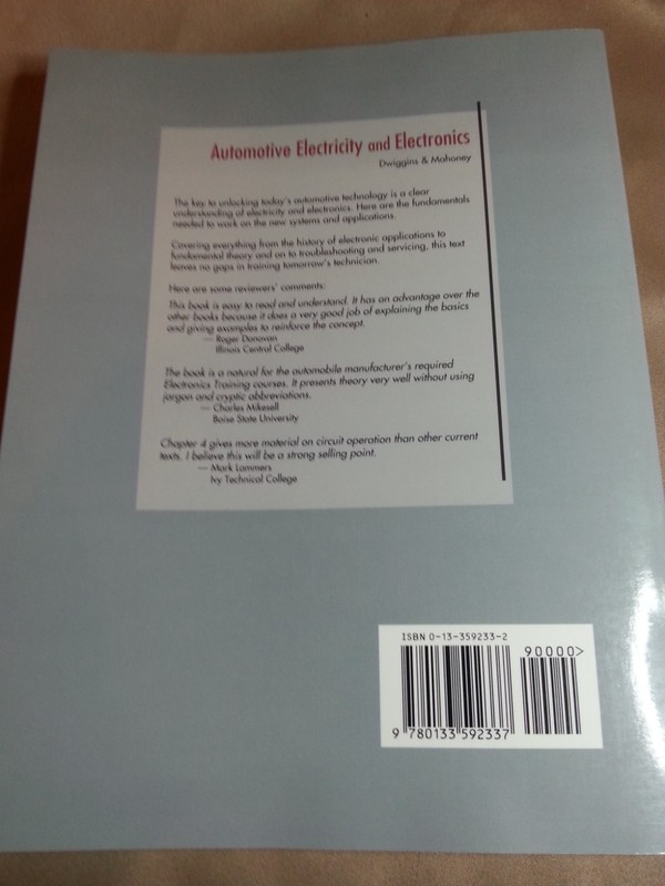 Automotive Electricity & Electronics by Edward F. Mahoney gallery