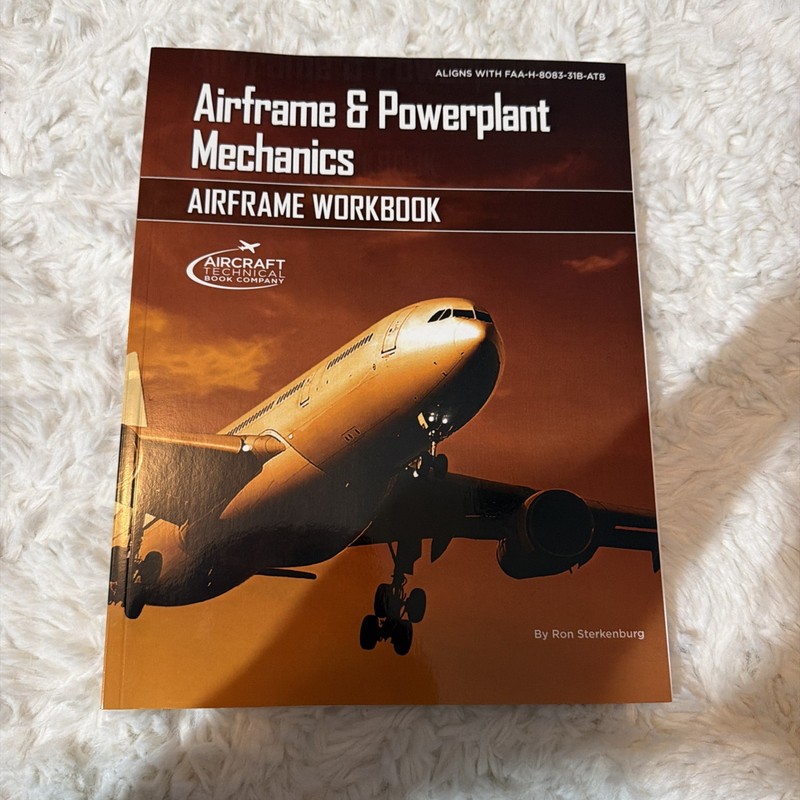 AIRFRAME & POWERPLANT MECHANICS : Airframe Workbook (2023 Paperback, NEW)