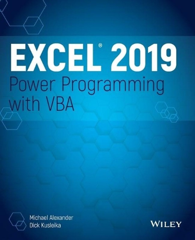Excel 2019 Power Programming with VBA by Dick Kusleika (English) Paperback Book