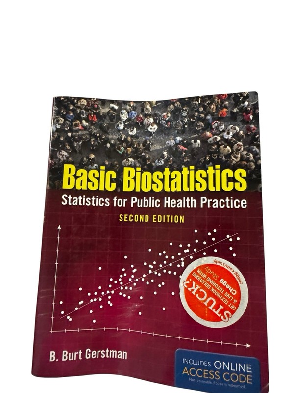 Basic Biostatistics: Statistics for – Paperback, by Gerstman B. Burt – Very Good