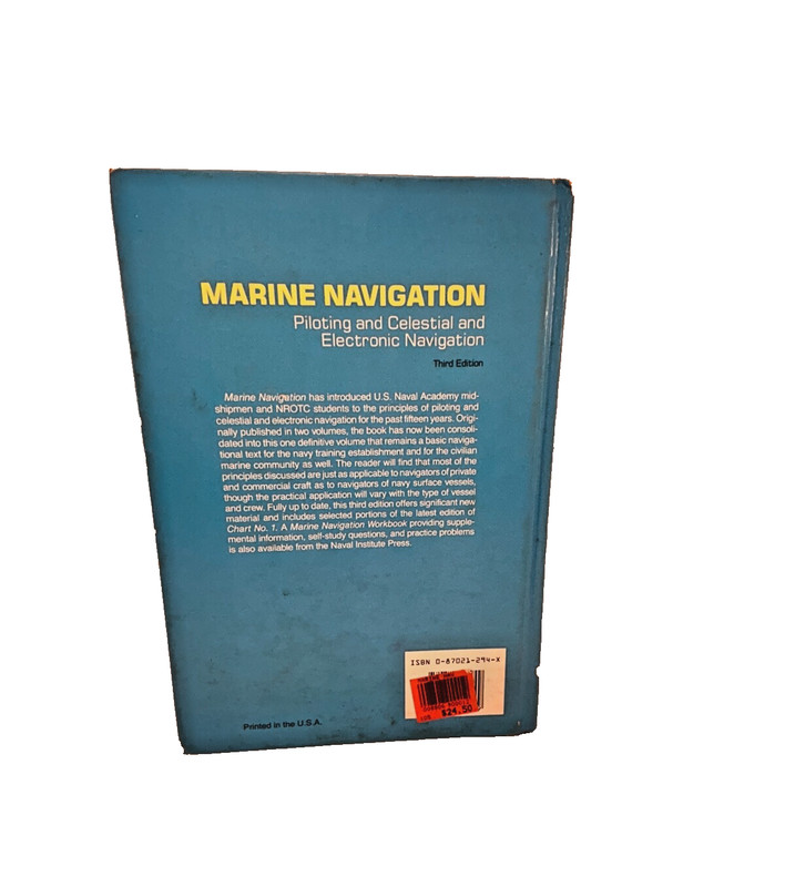 Marine Navigation : Piloting and Celestial and Electronic Navigation by Richard gallery