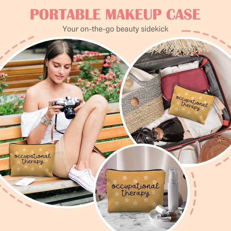 Occupational Therapy Gifts, Occupational Therapist OT Gifts Makeup Bag for Women gallery