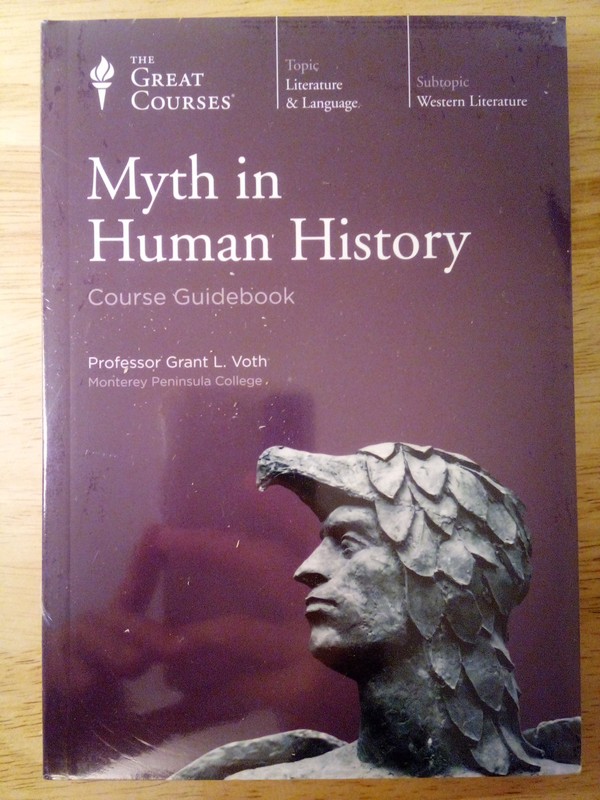 “Myth in Human History” Grant L. Voth Great Courses DVD Guidebook NEW Sealed