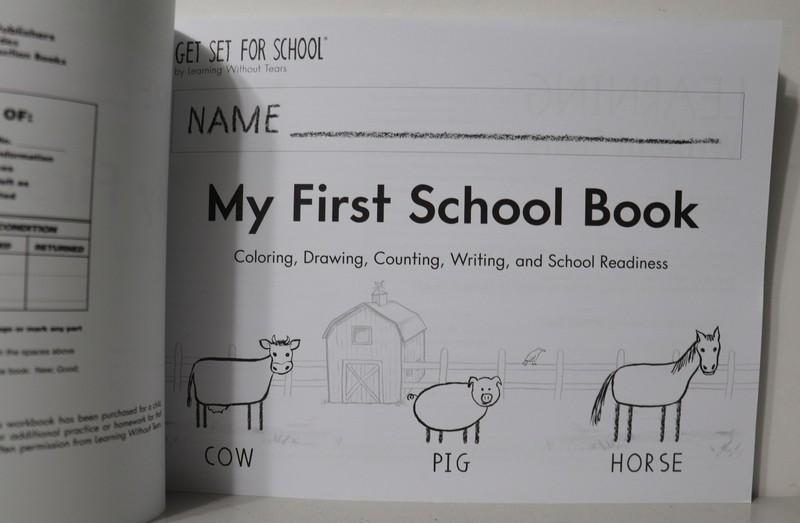Learning Without Tears: My First School Book (Get Set For School) 2020 5th Ed gallery
