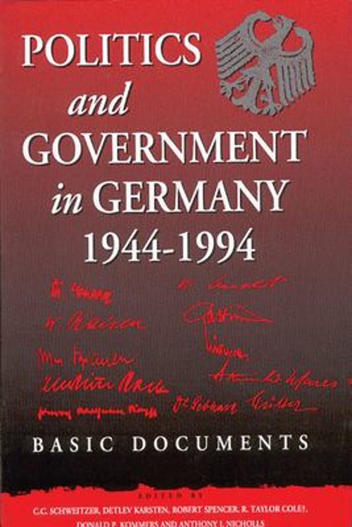 Politics and Government in Germany, 1944-1994 : Basic Documents P