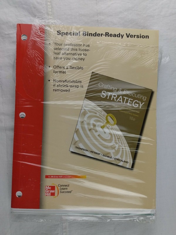 Crafting and Executing Strategy : Concepts and Readings by Margaret Peteraf,…