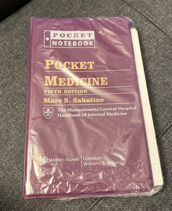 Pocket Notebook Medicine Fifth Edition: The MGH Handbook of Internal Medicine