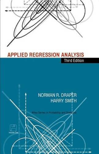 Applied Regression Analysis (Wiley Series in Probability and Statistics) – GOOD