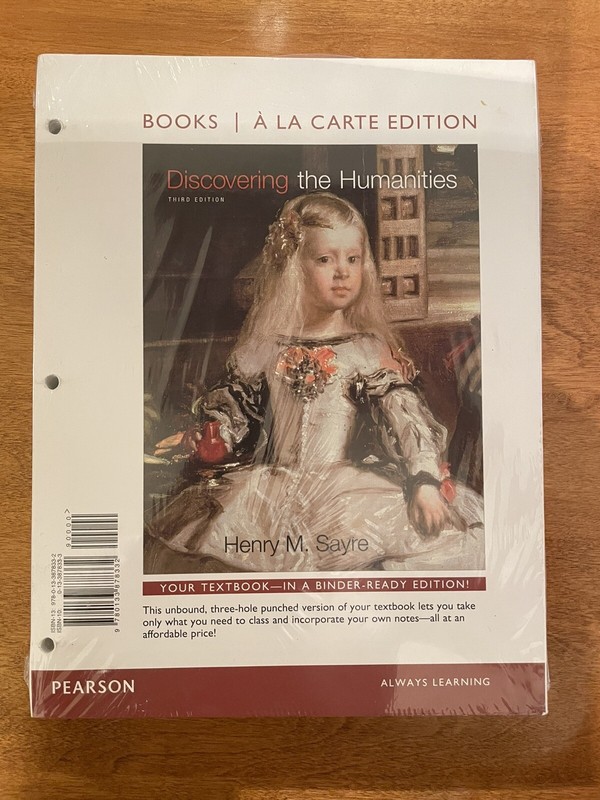 Discovering the Humanities by Henry M. Sayre (2014, Trade Paperback)