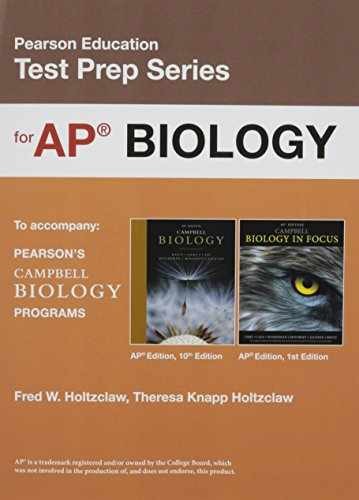 Preparing for the Biology AP* Exam – Paperback, by Reece Jane B.; – Acceptable n