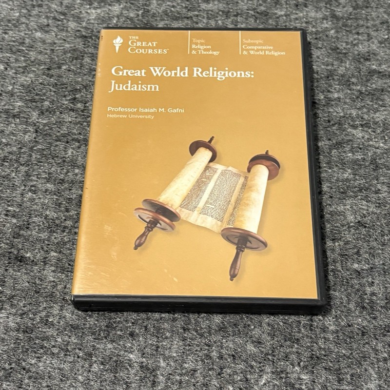 The Great Courses Great World Religions Judaism 6 CDs 12 Lectures Theology