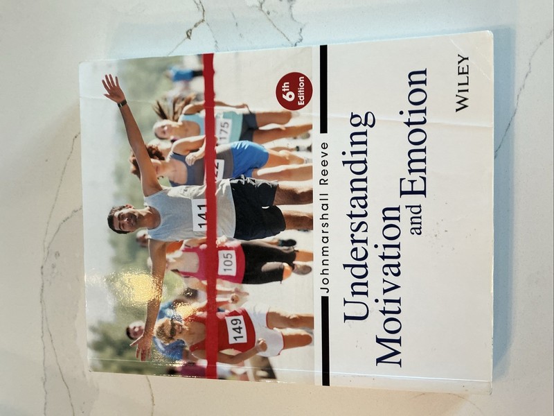 Understanding Motivation and Emotion 6th Edition by Reeve Johnmarshall Paperback