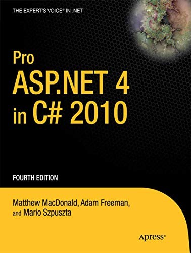 Pro ASPNET 4 in C 2010 Experts – GOOD