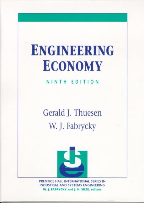 Engineering Economy