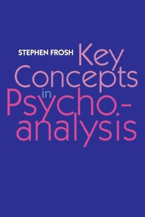 Key Concepts in Psychoanalysis Paperback Stephen Frosh