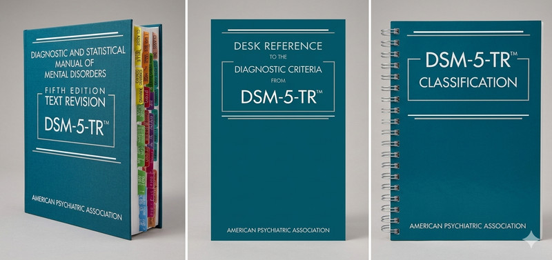 DSM-5-TR 3 Book Set: Desk Ref PB + Classification Sp + Tabs Free Shipping USPS gallery
