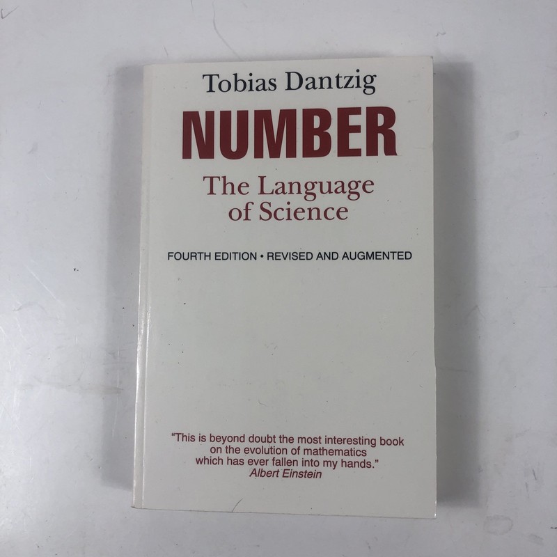 Number. the Language of Science by Dantzig, Tobias