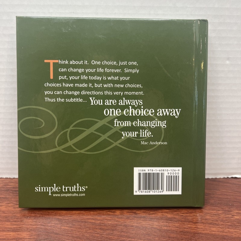 One Choice By Mac Anderson Simple Truths gallery